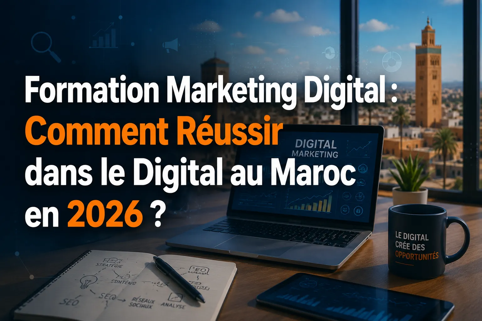 Formation Marketing Digital : Comment Réussir dans le Digital au Maroc en 2026 ?